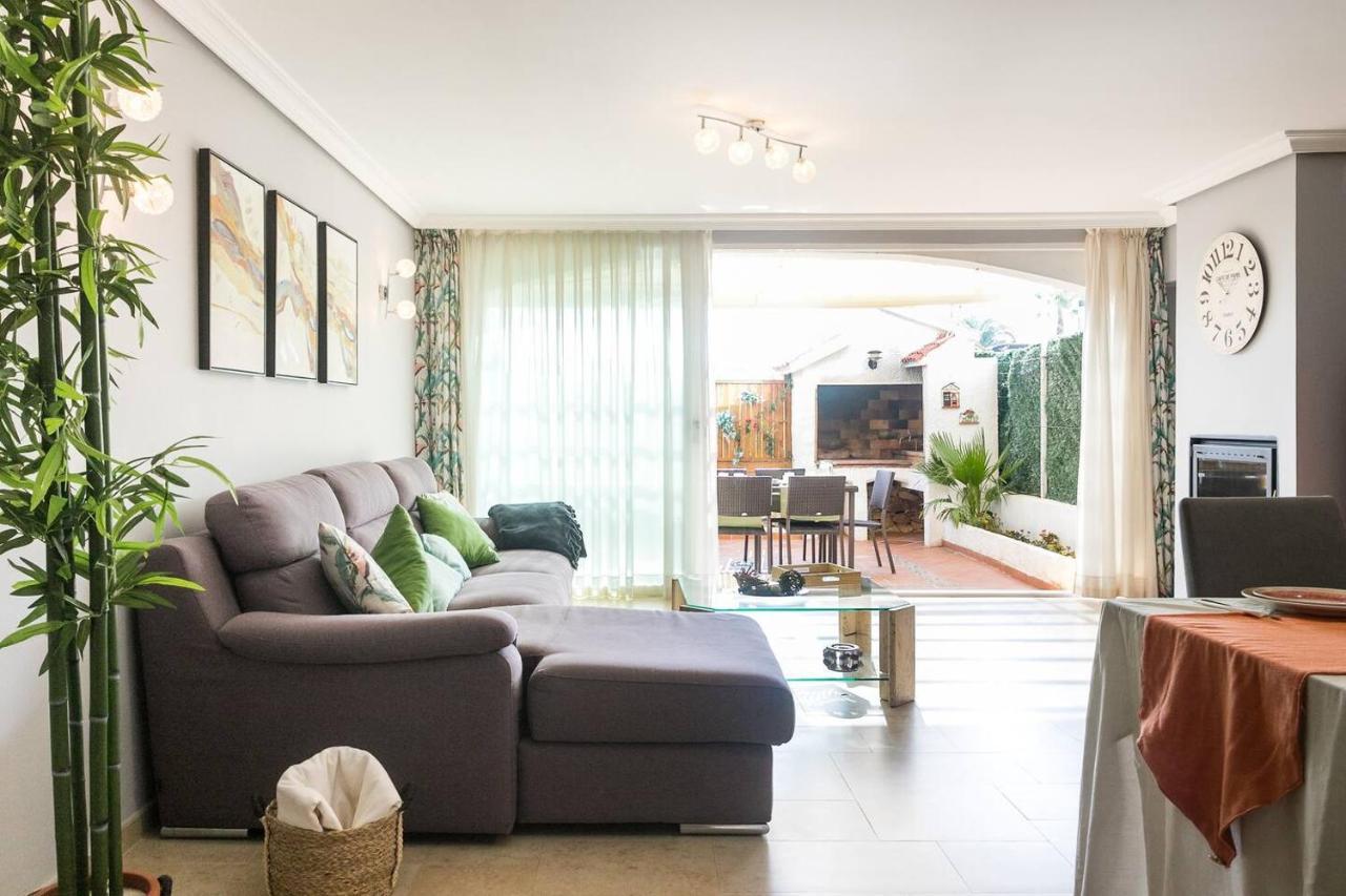 Bungalow Altea Junto Al Casco Antiguo, Piscina Y Barbacoa 외부 사진